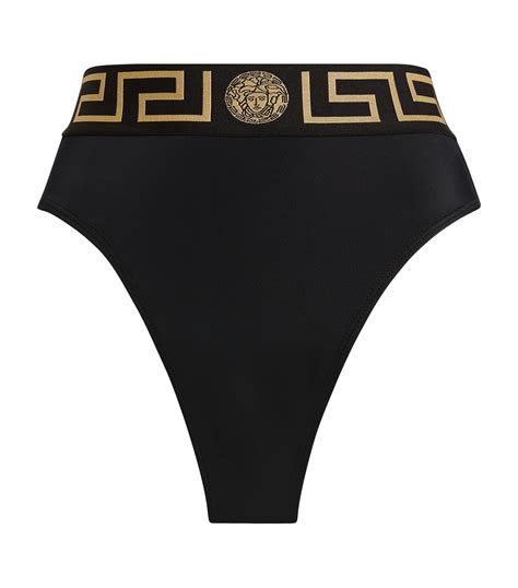 swimwear versace|Versace high waisted bikini bottom.